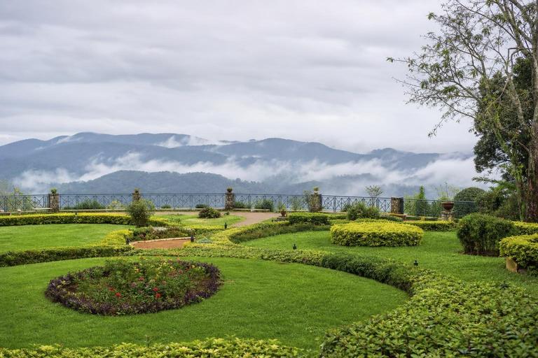 Raja’s Seat, Madikeri — AI-generated illustration