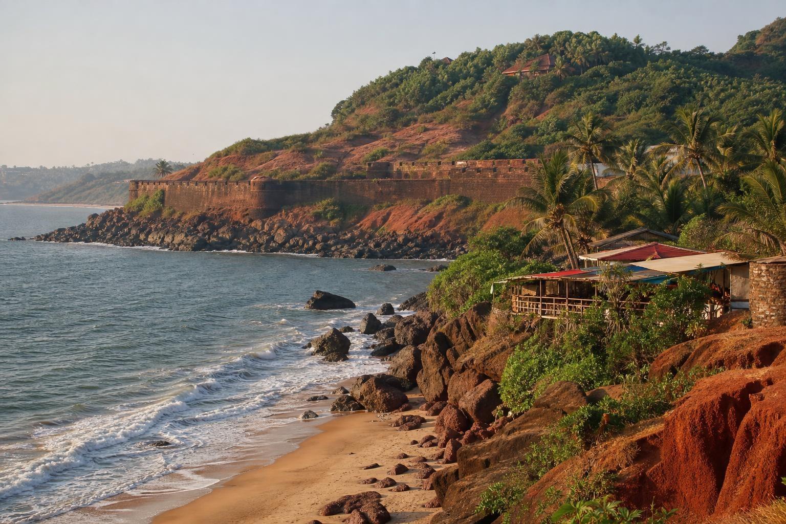 AI-generated illustration of North Goa