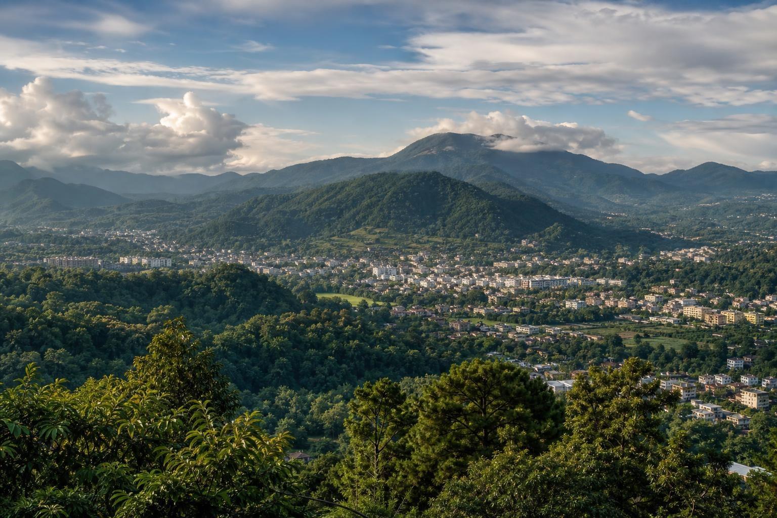 AI-generated illustration of Dehradun