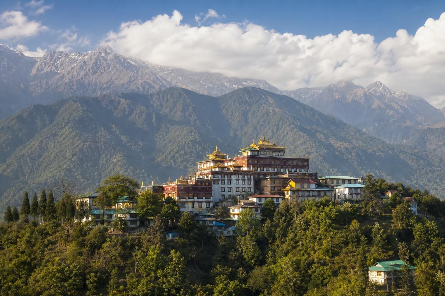 AI-generated illustration of Dharamshala