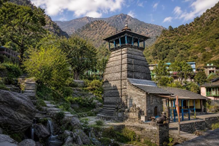 Bhagsunag Temple — AI-generated illustration