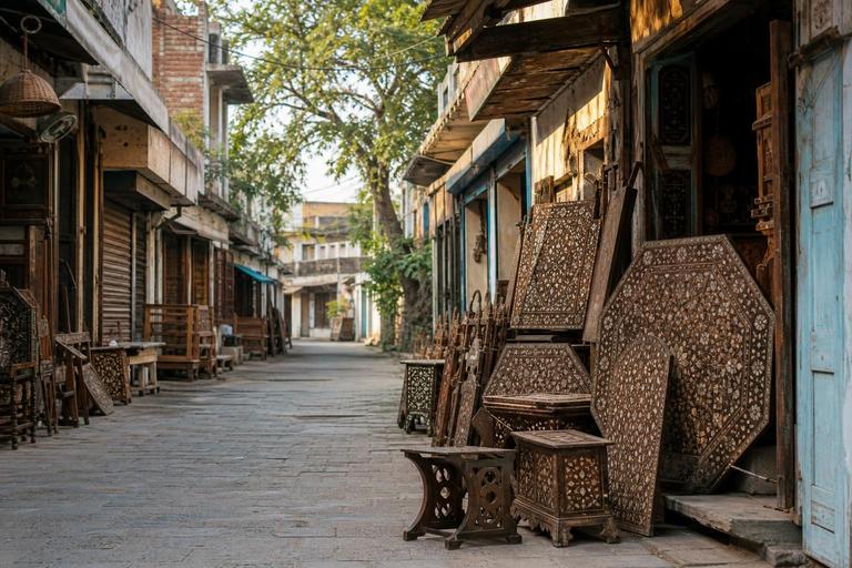 Hoshiarpur old markets — AI-generated illustration