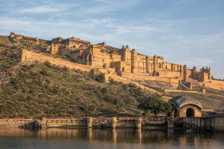 Amber Fort — AI-generated illustration