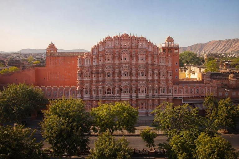 Hawa Mahal — AI-generated illustration