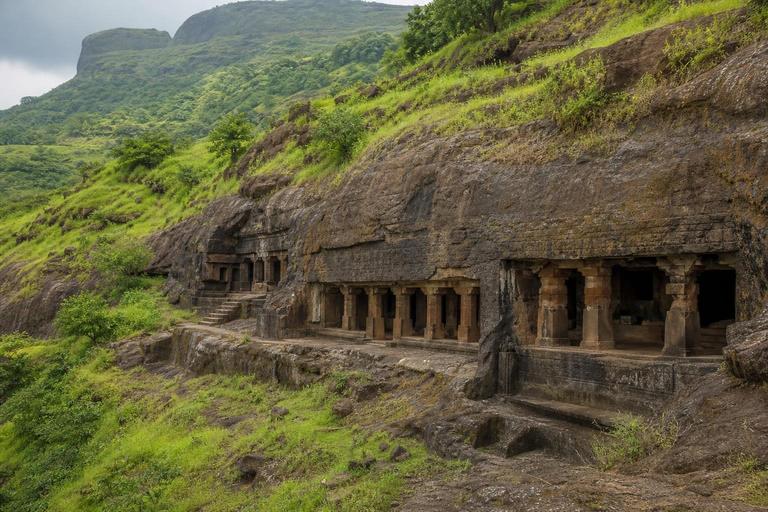 Karla Caves — AI-generated illustration