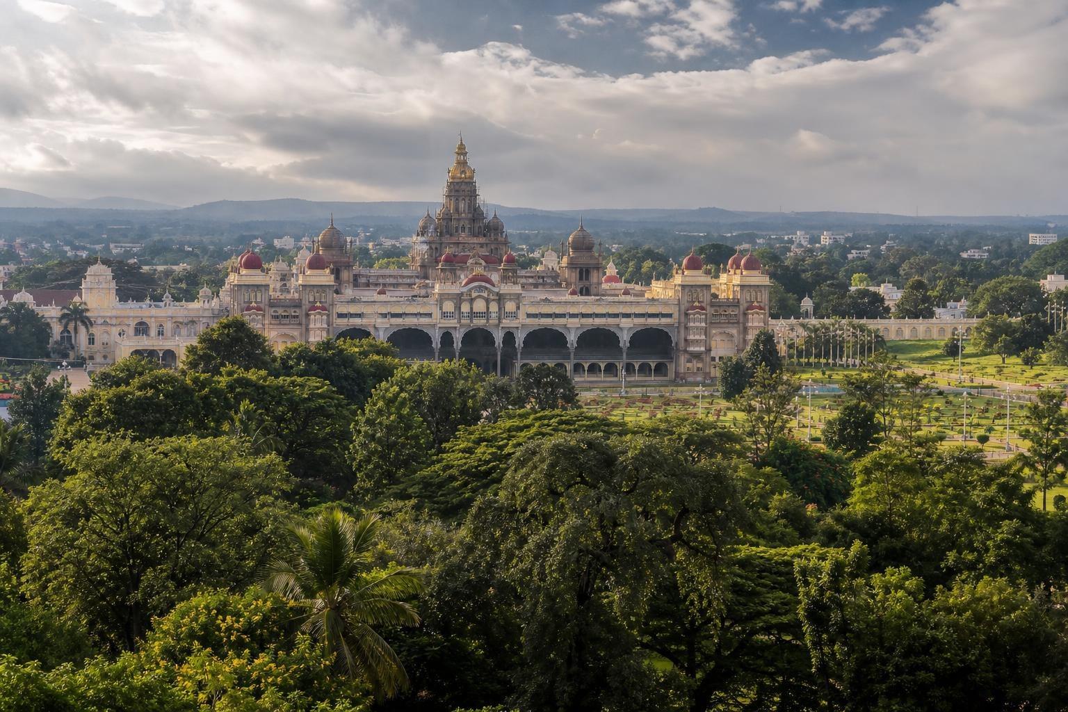 AI-generated illustration of Mysore