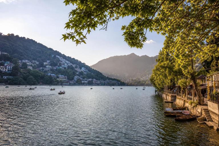 Naini Lake — AI-generated illustration