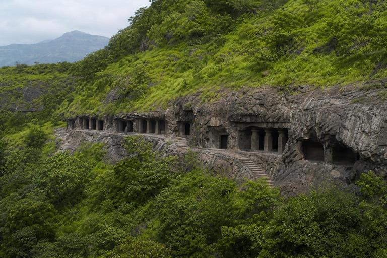 Karla Caves — AI-generated illustration