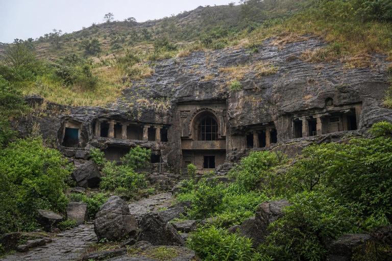 Karla Caves — AI-generated illustration