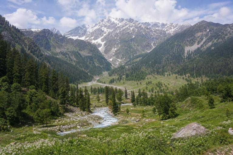 Solang Valley — AI-generated illustration