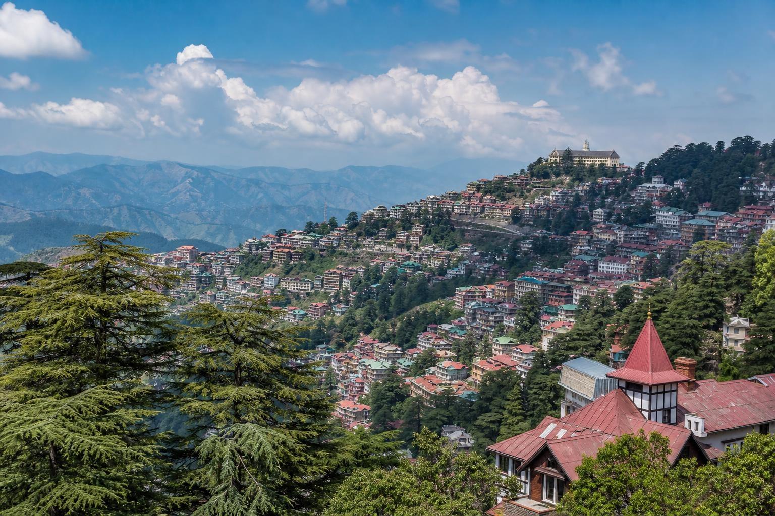 AI-generated illustration of Shimla