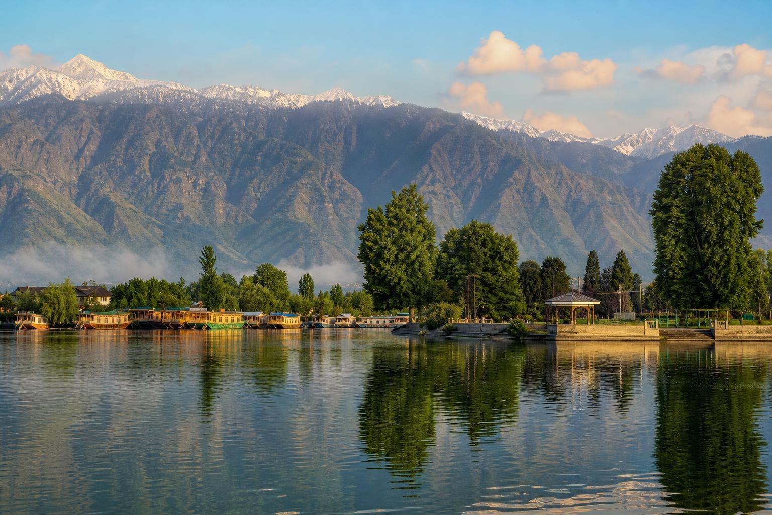 AI-generated illustration of Srinagar