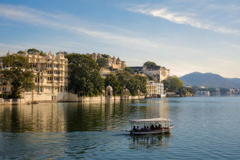 Lake Pichola — AI-generated illustration