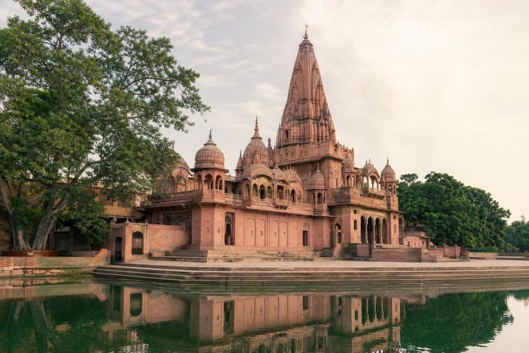 Radha Damodar Temple — AI-generated illustration