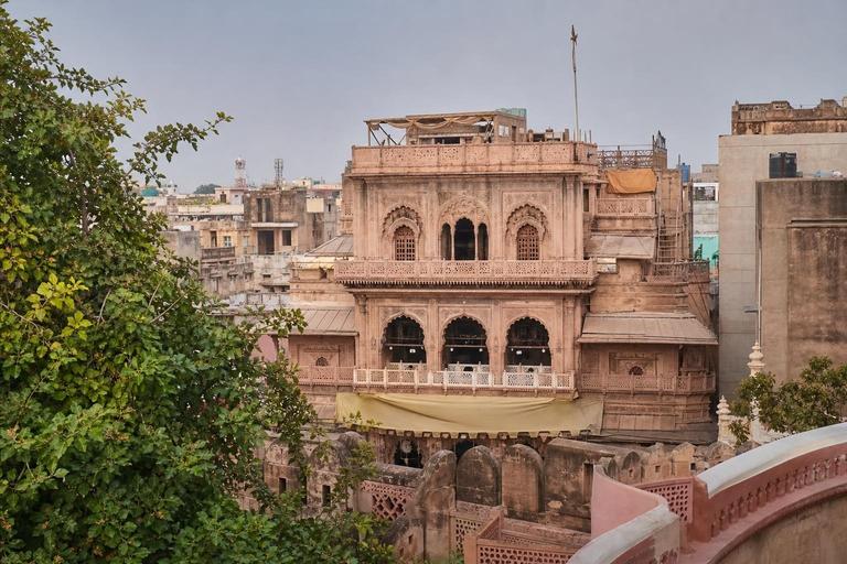 Shri Banke Bihari Temple — AI-generated illustration