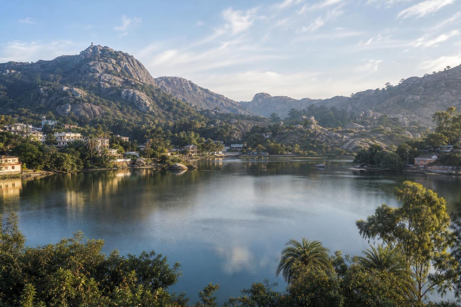 AI-generated illustration of Mount Abu