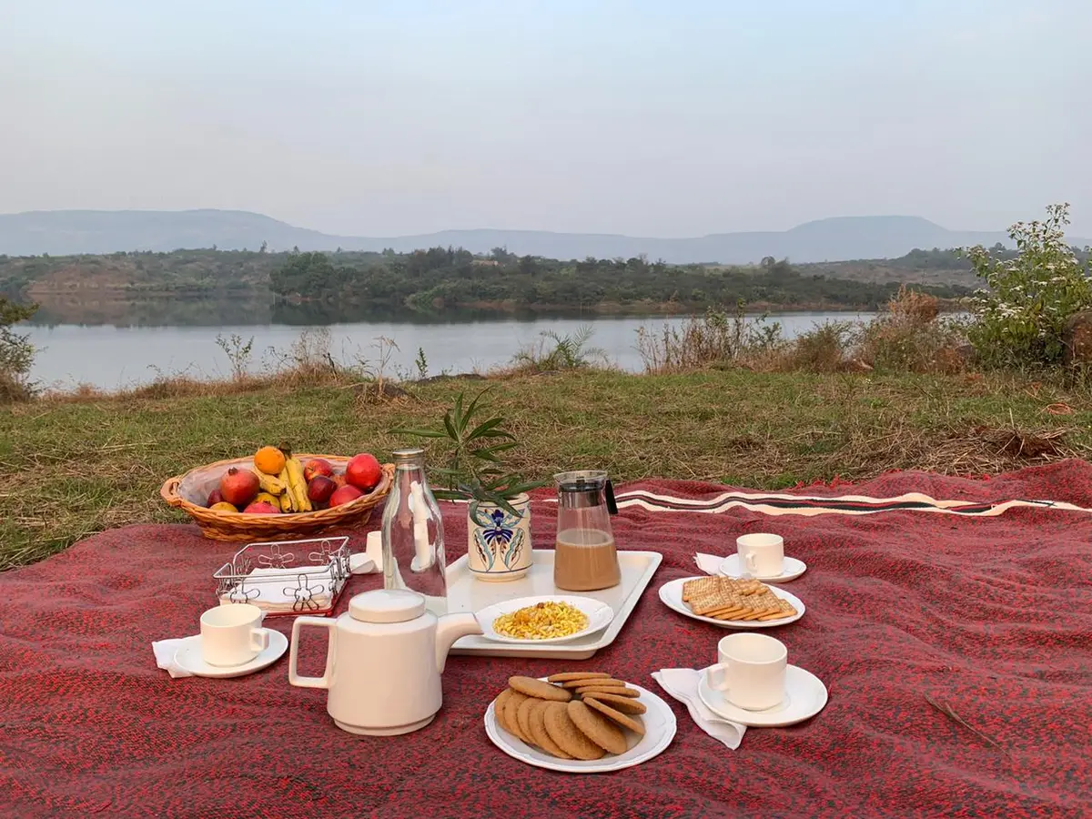 Enjoy a fun picnic with the lake as your backdrop.