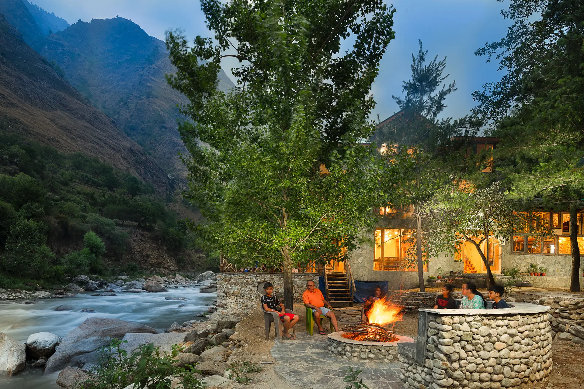 Tragopan - Villa in Tirthan Valley, Himachal Pradesh