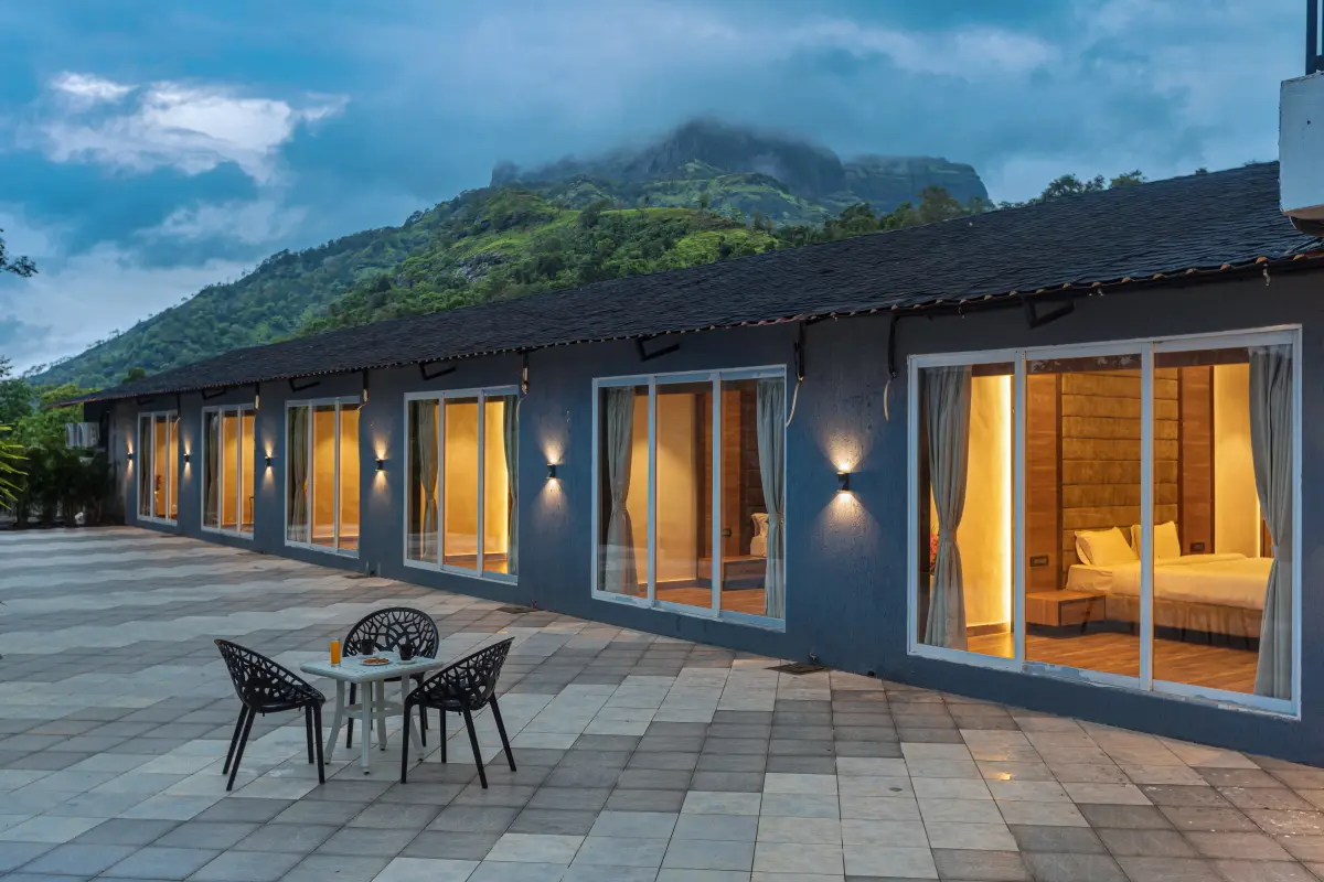 Catch spectacular views of the hills and the waterbody from all corners of the home.  
