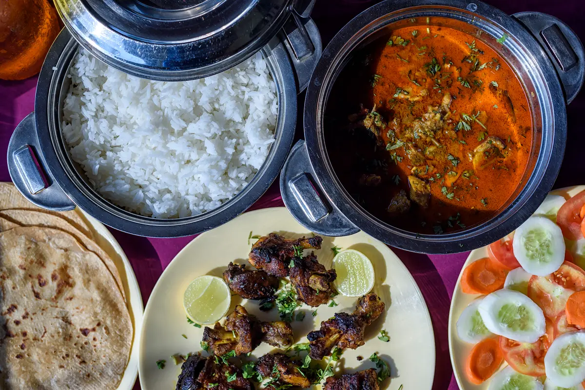 Gorge on hot Maharashtrian fish curry made with freshly caught produce. 