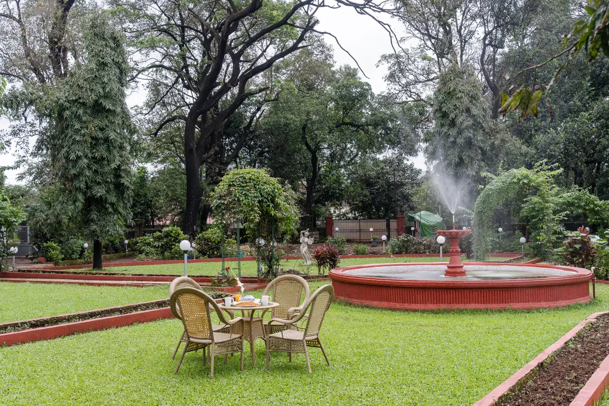 Sip your evening tea amidst lush green surroundings