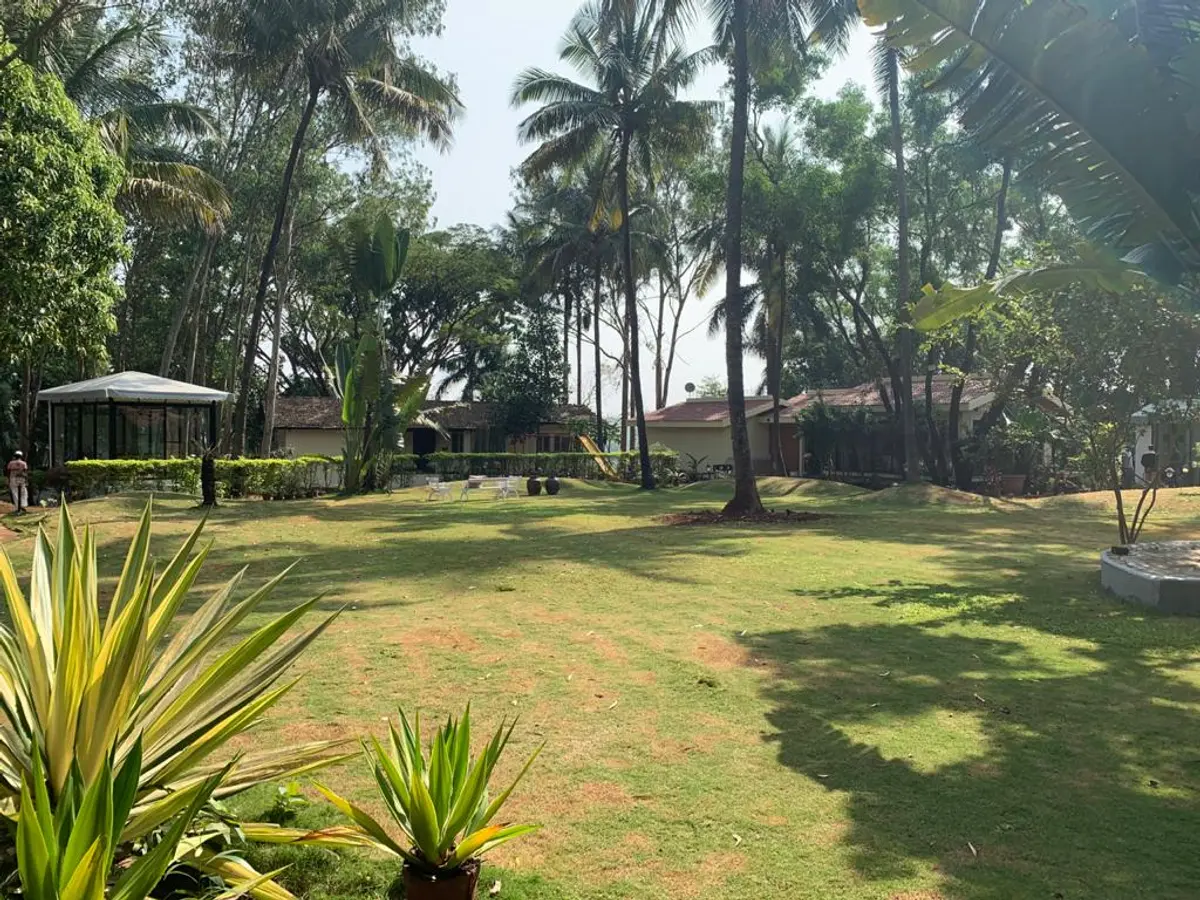 Lose yourself in nature as you stroll along the winding pathways of the estate.
