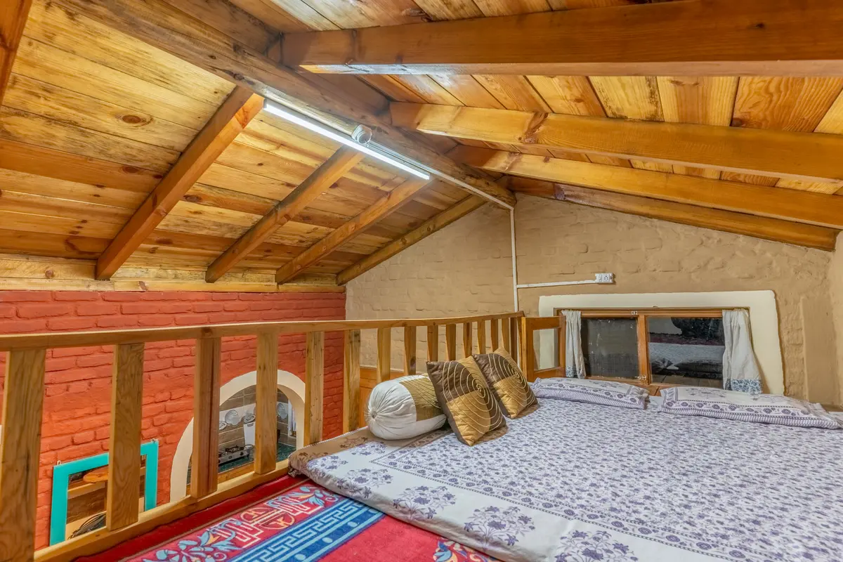 A cozy attic room where you can bond with your loved ones