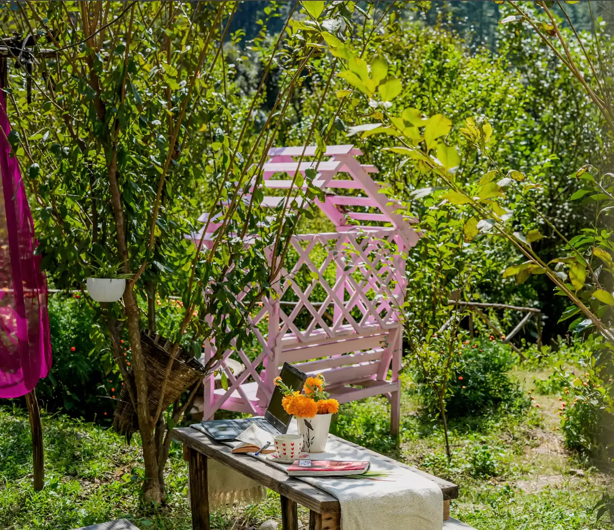 Relax in the garden and soak up the tranquility of nature