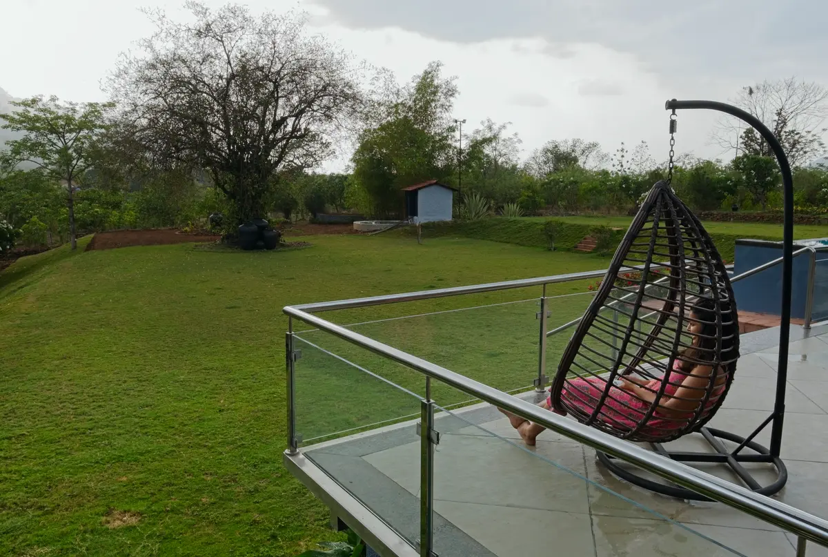 Swing away, amidst verdant beauty of SanvinaFarm