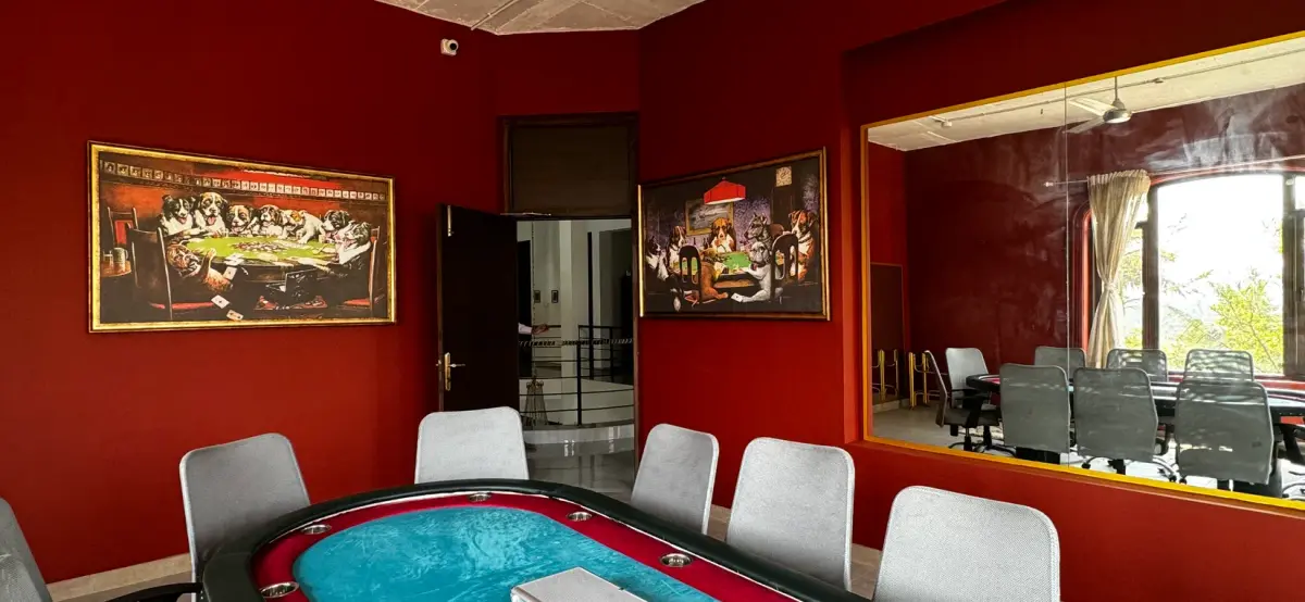 Luxe seating and premium amenities for the perfect game night.