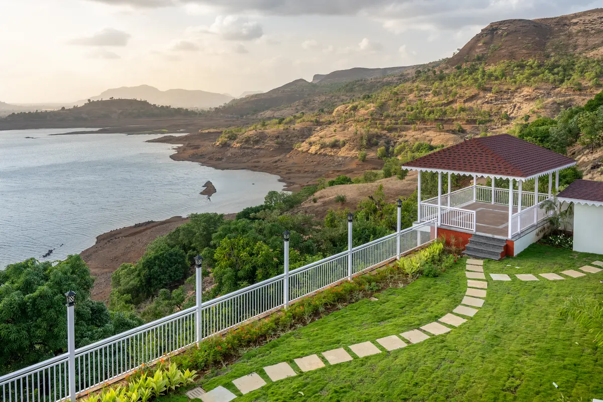 Enjoy stunning lake views as you watch the sunrise and sunset from our cozy gazebo.