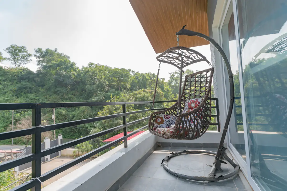 Beautiful view from balcony