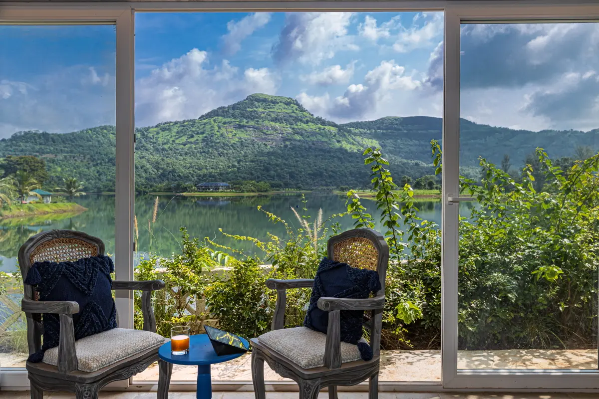 Sit back, relax and enjoy breathtaking views of the mountains!