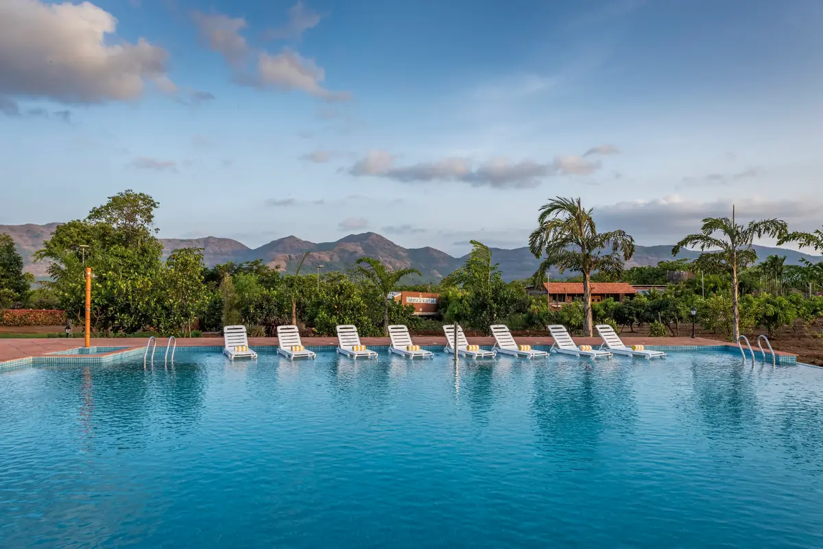 The grand pool is the best place to unwind!