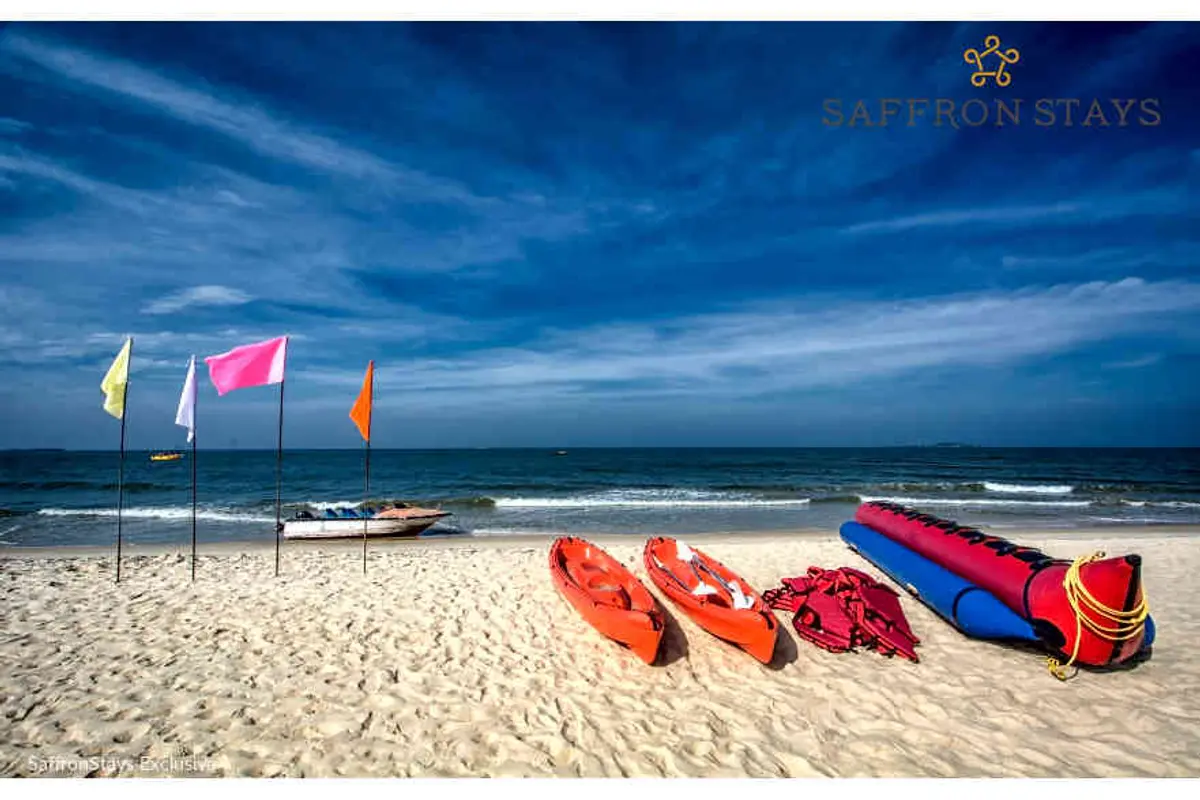Make the most of your stay here by exploring the Suvarna backwaters in the owner's private speedboat. 