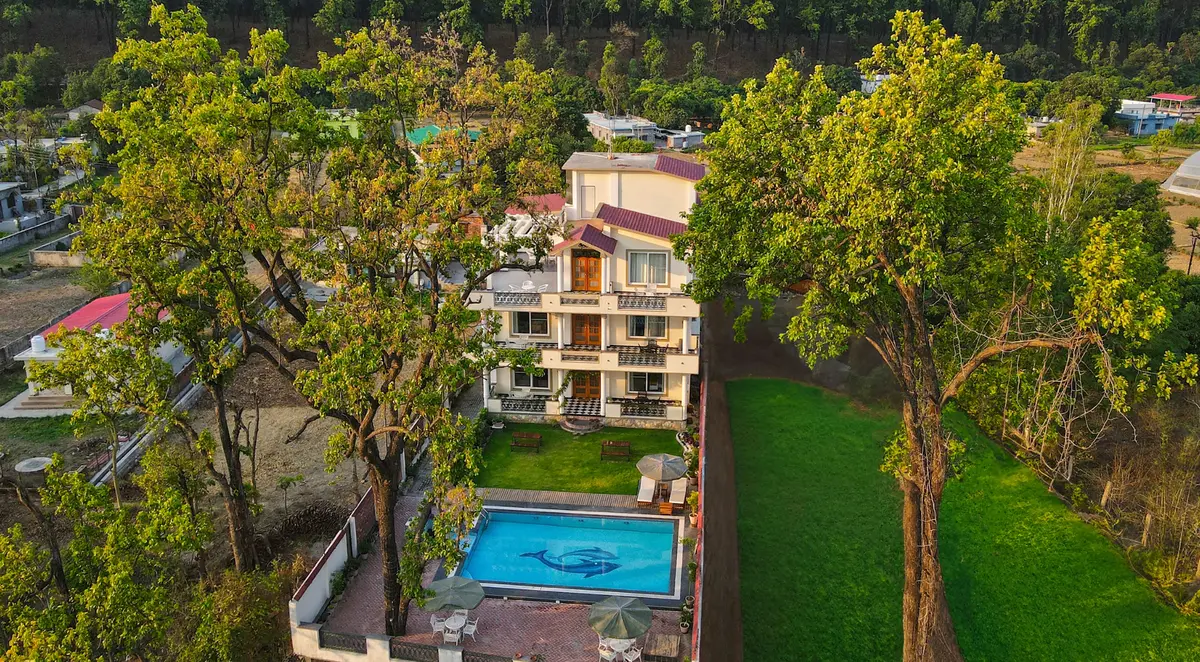 A villa where nature takes center stage