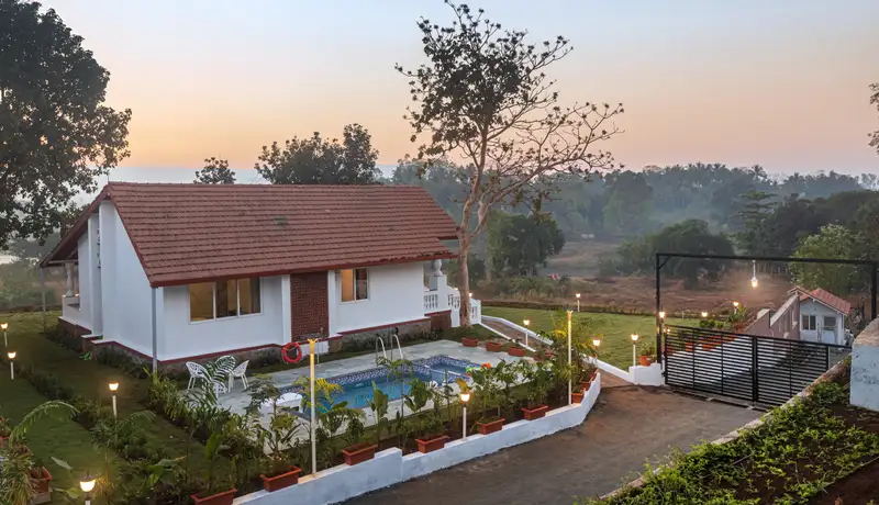 Mariposa by the River ~ Sol (2 bedroom villa), villas in Karjat, Maharashtra - Image 1