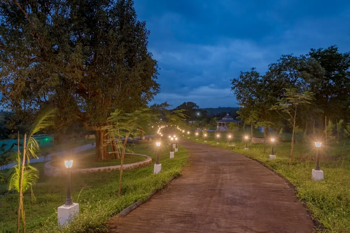 Take a leisurely, breeze-kissed stroll around the estate.