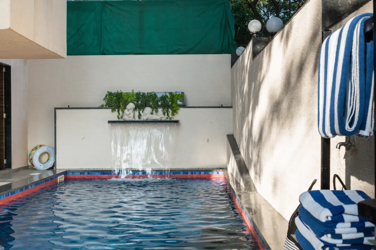 Rejuvenate and unwind in the pool