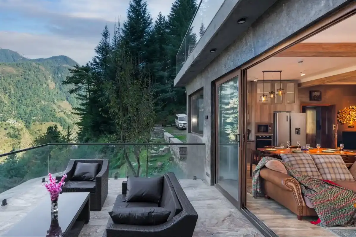 Unwind with breathtaking forest views every morning.