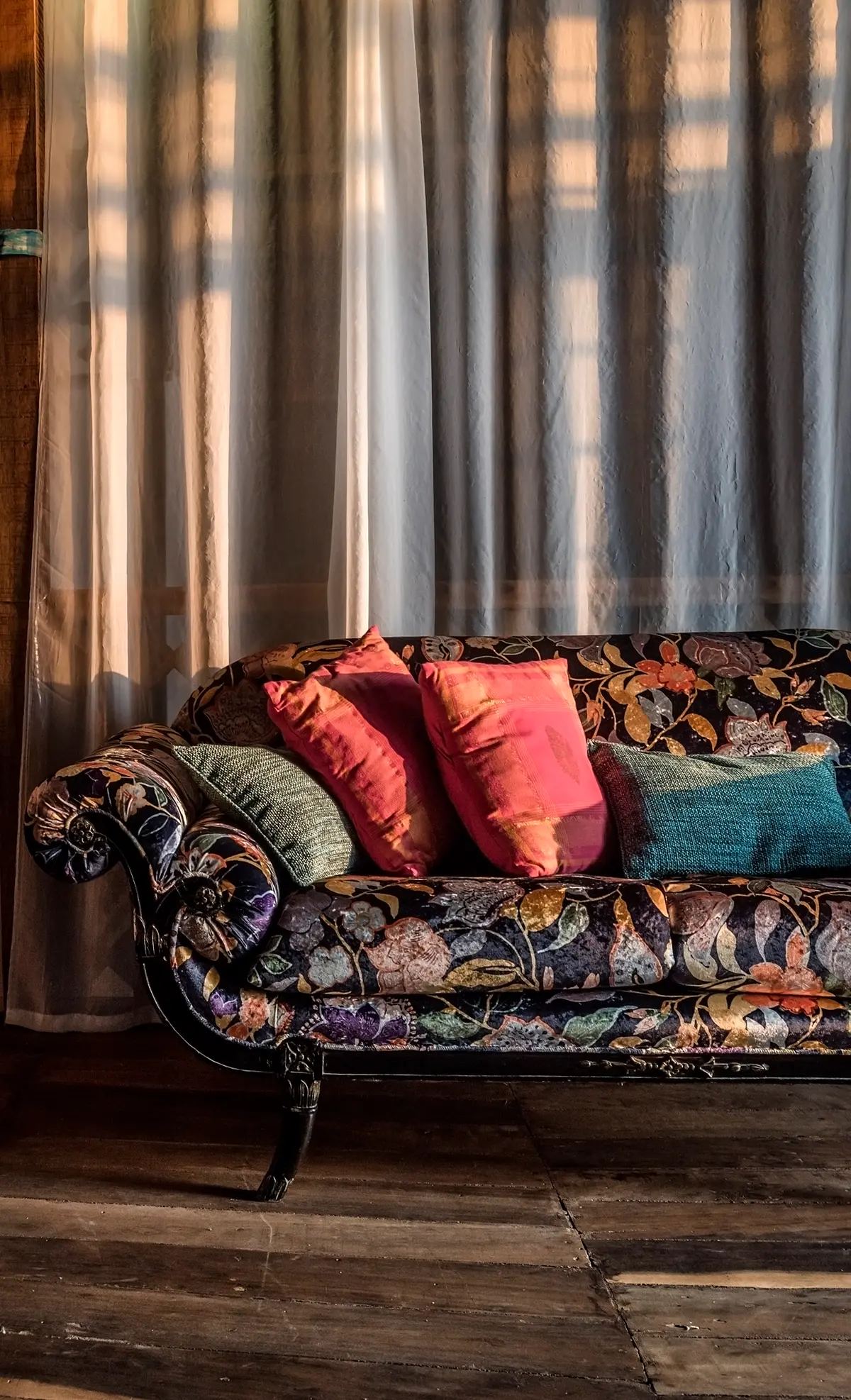 Each piece of furniture and every showpiece has been delicately sourced by the Home Owner. With priceless additions in the house, it's best to keep the running to a minimum.