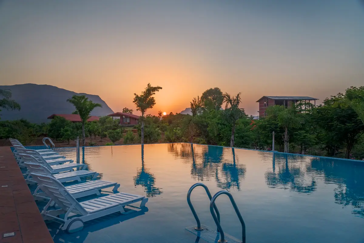 The grand pool is the best place to unwind!