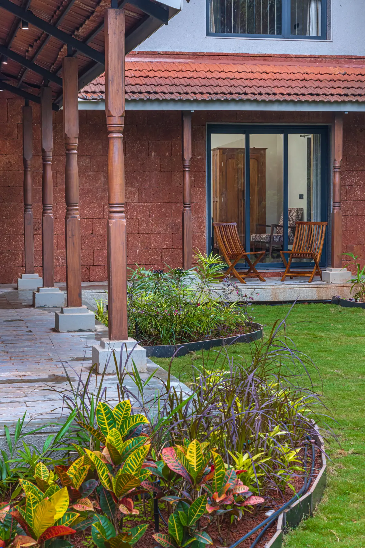 The perfect spot to enjoy with a book and a cup of hot chai.