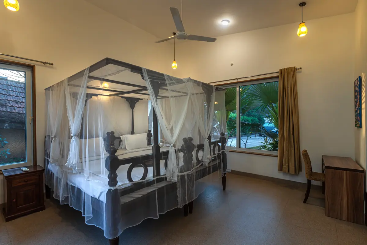 Wake up with the view of the fresh blooms from your window.