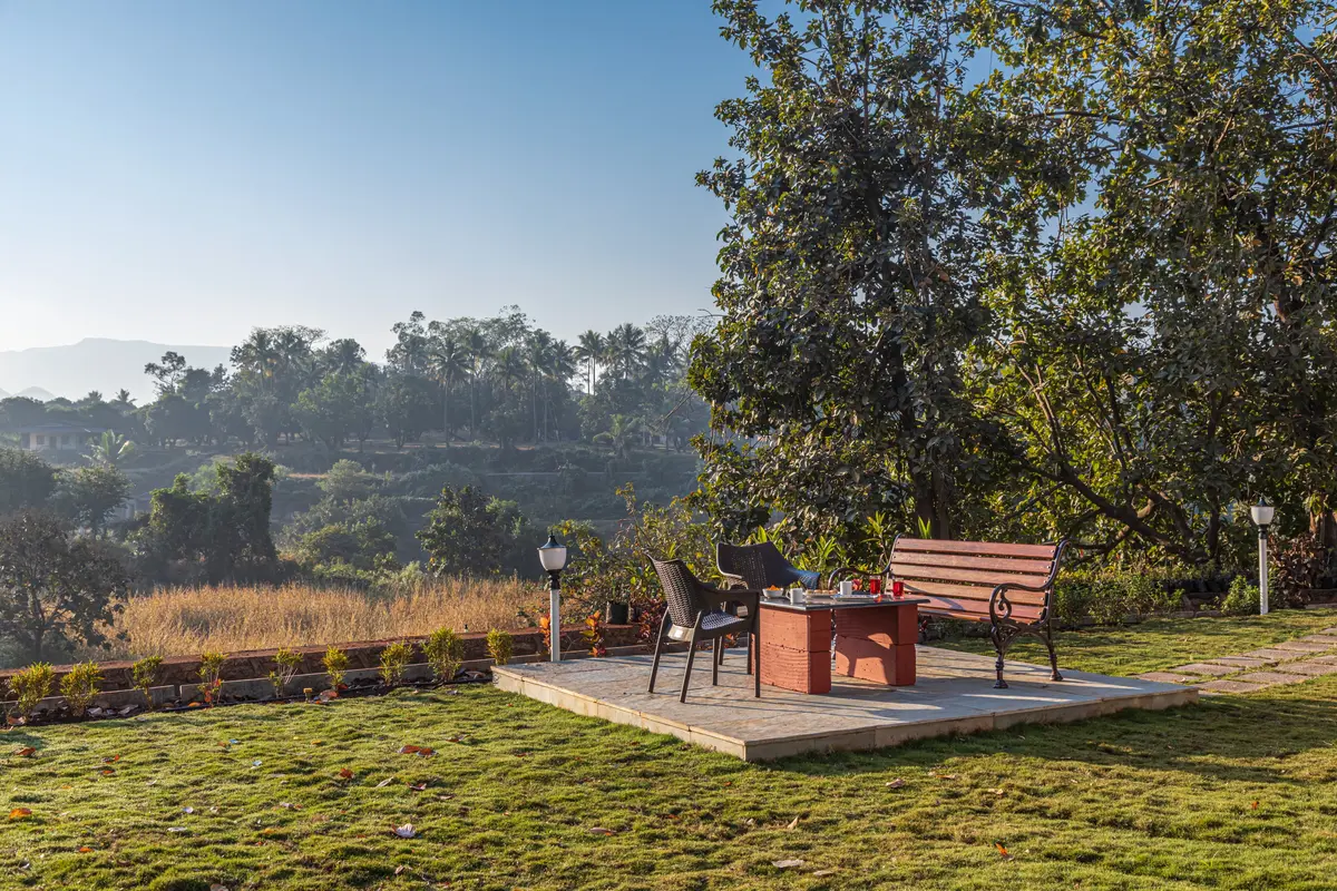 Savor the sunrise with a cup of morning tea.
