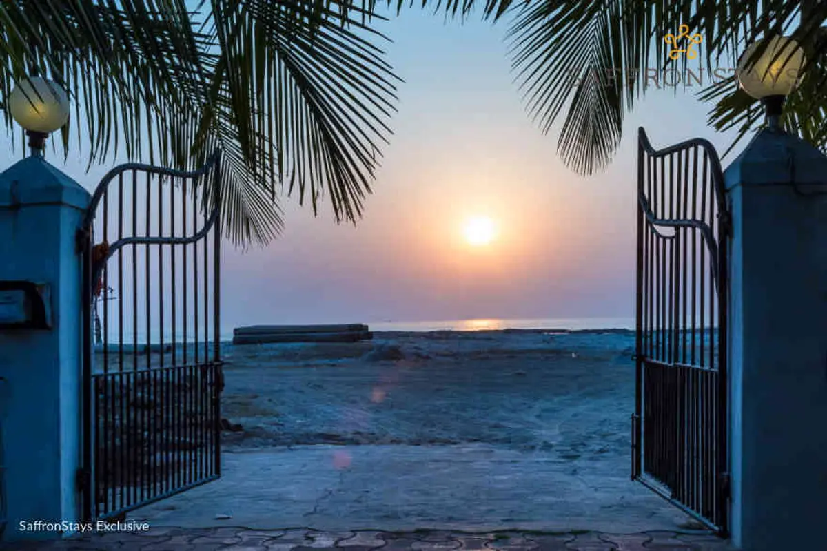 Take a stroll down to the pristine sandy beach, just a short walk from the villa.