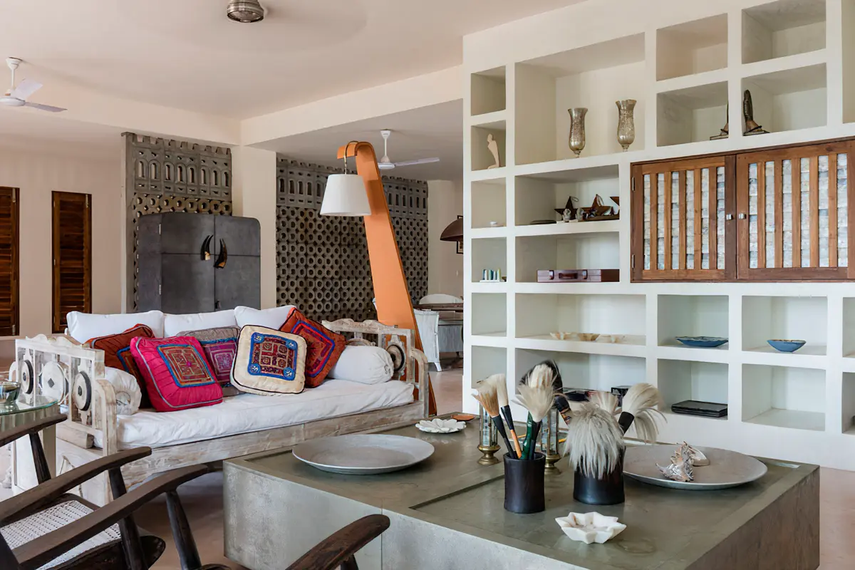Beautifully decorated interiors