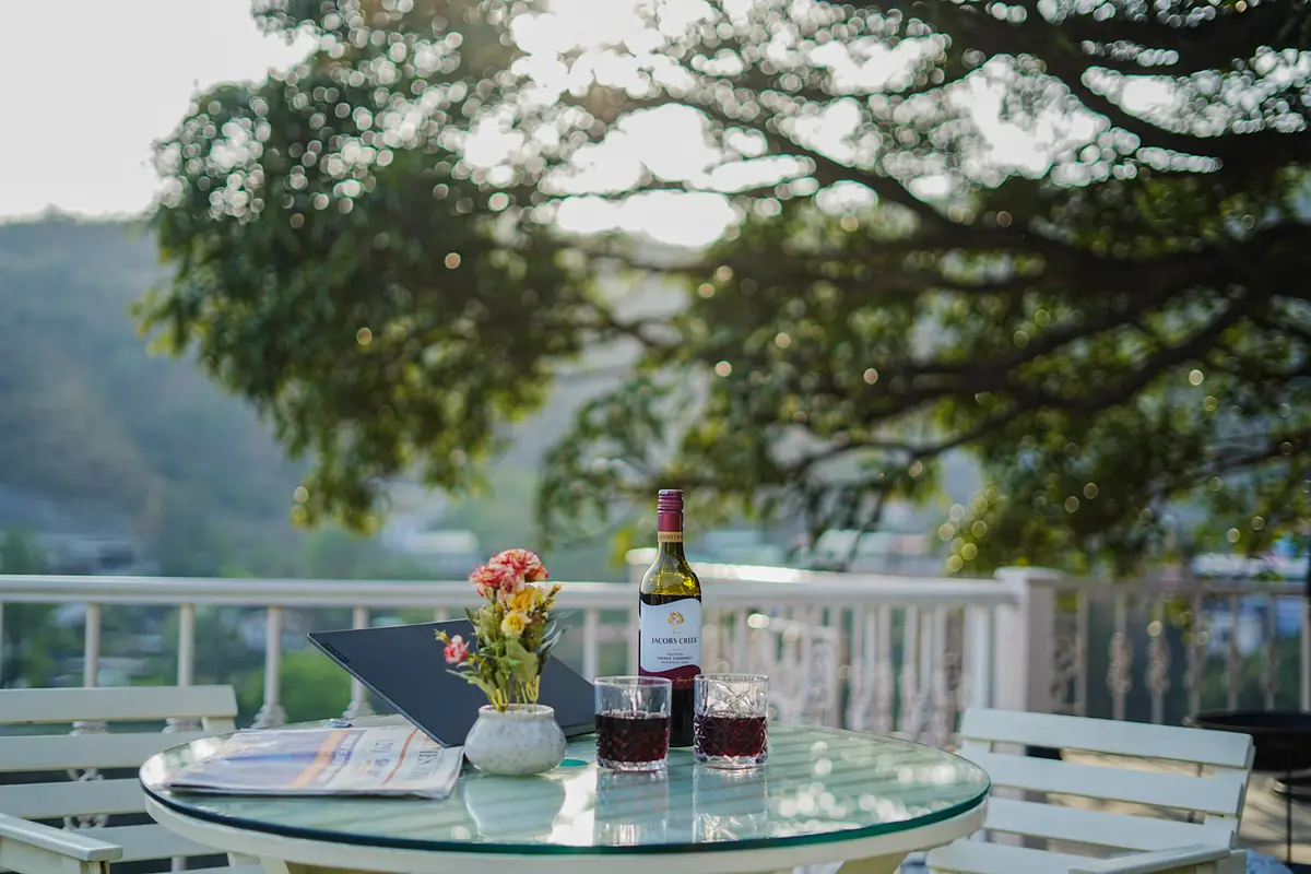 The perfect spot to relax and unwind your better half!