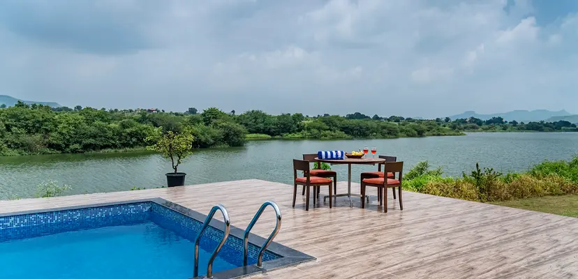 Rose Vineyard by the Lake - Villa in Nashik, Maharashtra, villas in Nashik, Maharashtra, India