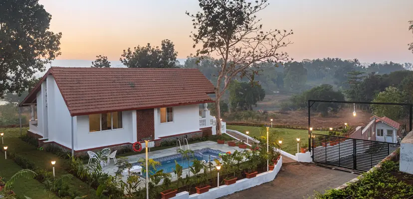 Mariposa by the River ~ Sol (2 bedroom villa) - Karjat - Maharashtra, villas in Karjat, Maharashtra, India
